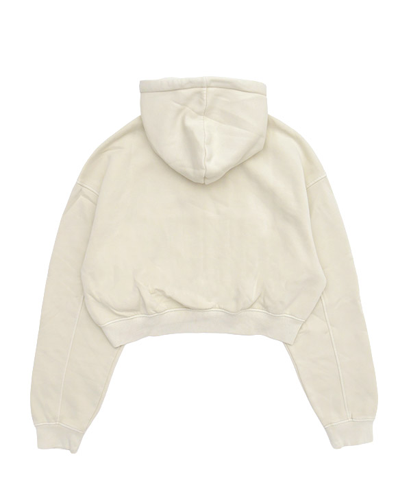 OG PIGMENT CROPPED ZIP HOODIE(WOMEN)