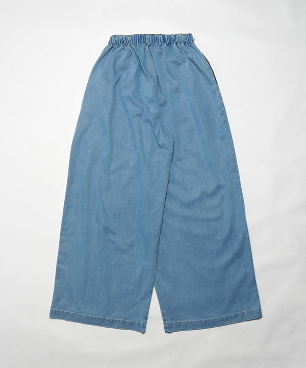 WIDE TENCEL DENIM PT