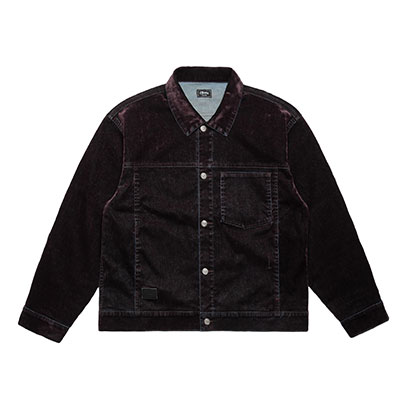(V)DENIM JACKET -PURPLE-