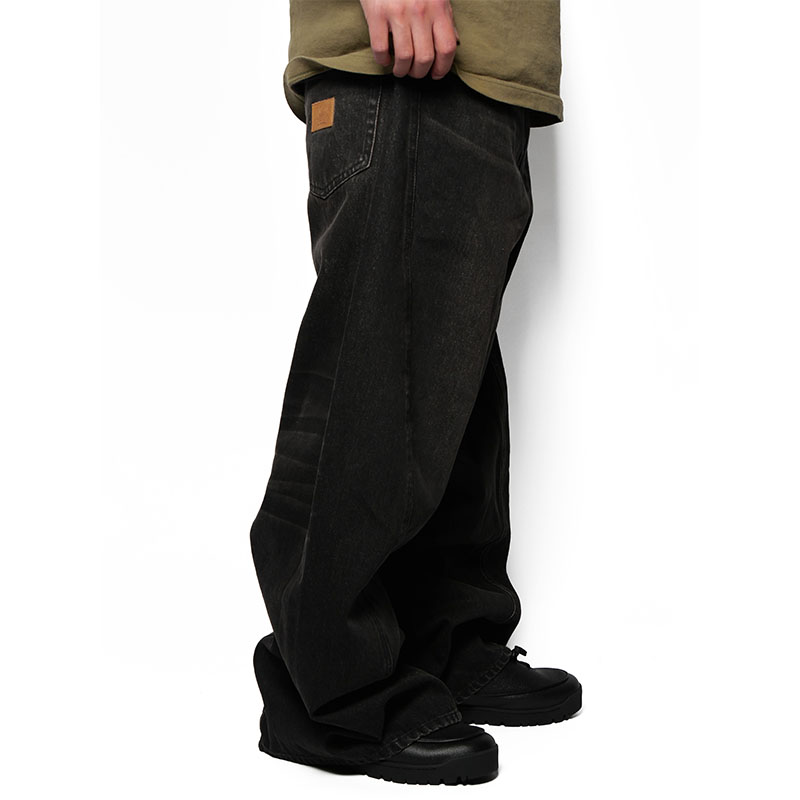 3D DENIM PANTS -U.BLACK-