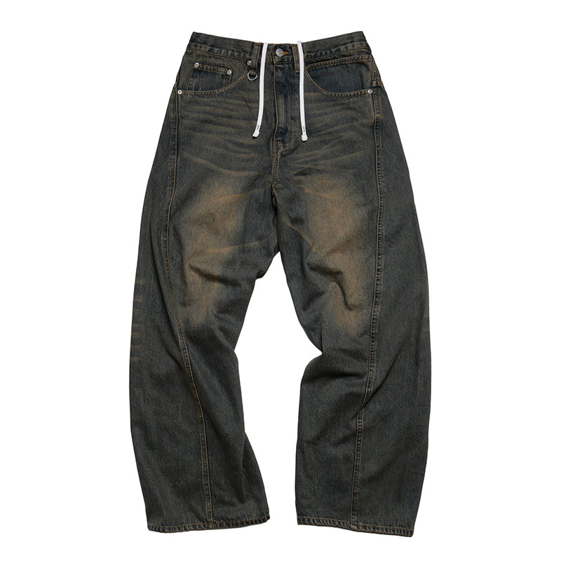 3D DENIM PANTS -U.INDIGO-