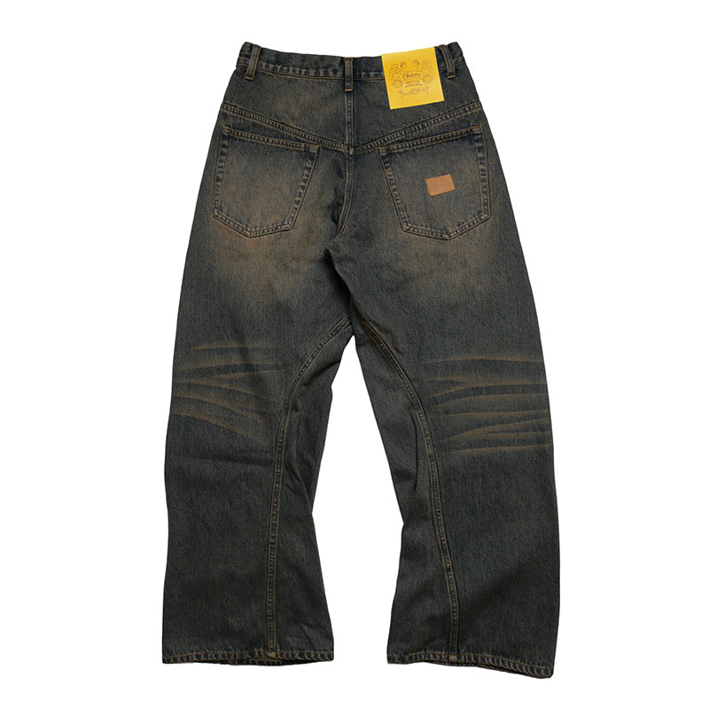 3D DENIM PANTS -U.INDIGO-