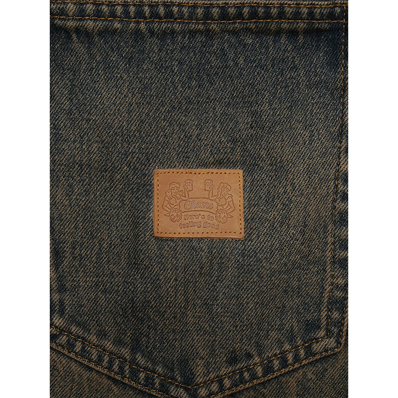 3D DENIM PANTS -U.INDIGO-