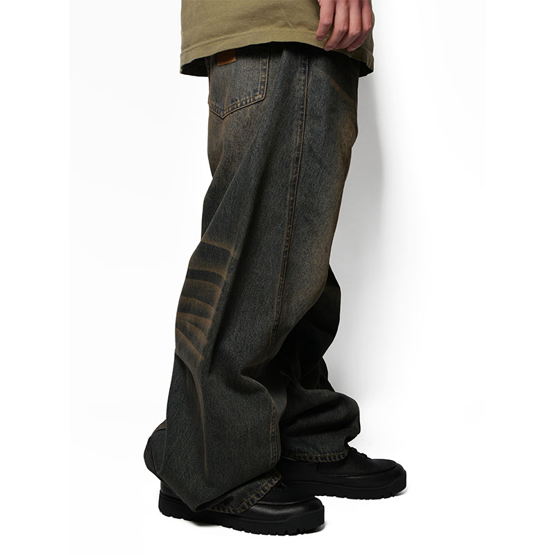 3D DENIM PANTS -U.INDIGO-