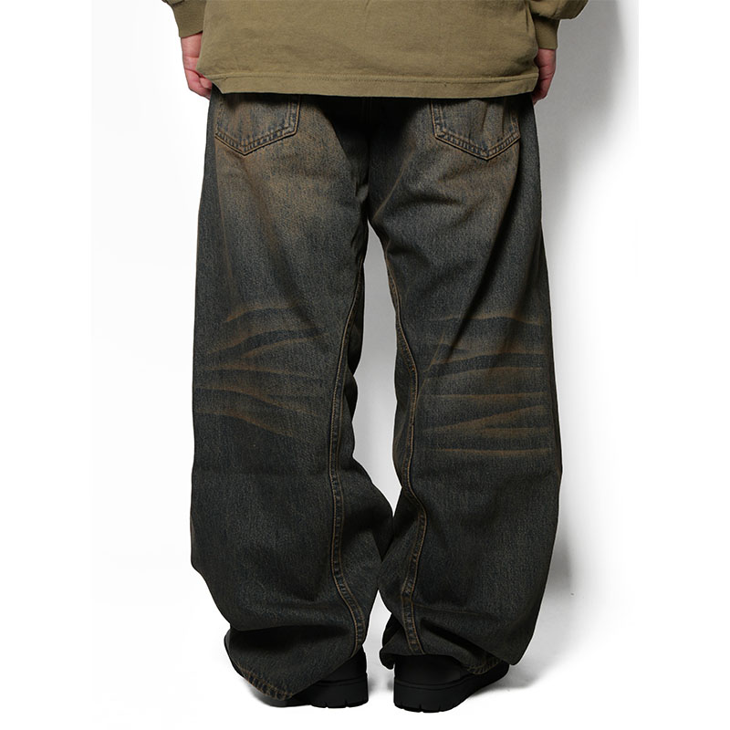 3D DENIM PANTS -U.INDIGO-
