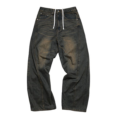 3D DENIM PANTS -U.INDIGO-