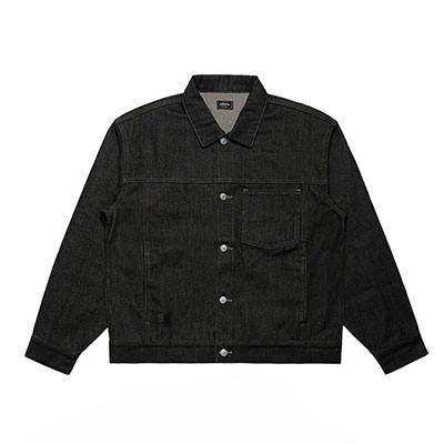 (R) DENIM JACKET -BLACK-