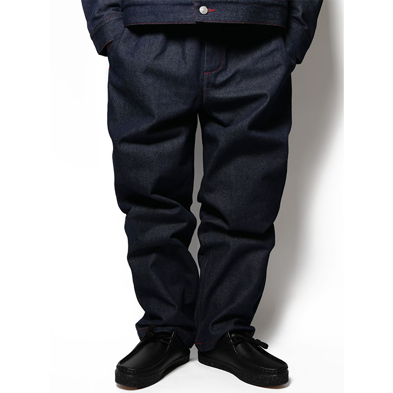 (R) DENIM TEPS -NAVY-