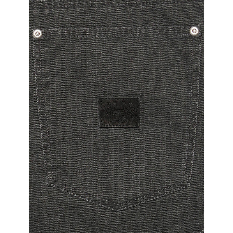 HB DOUBLE KNEE PANTS -BLACK-