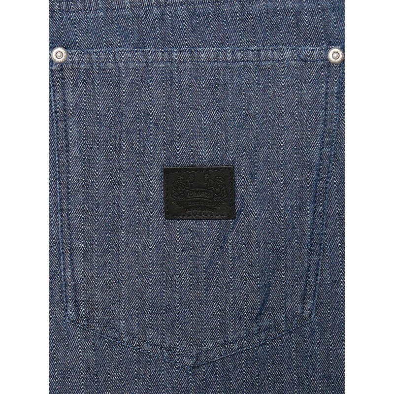 HB DOUBLE KNEE PANTS -NAVY-