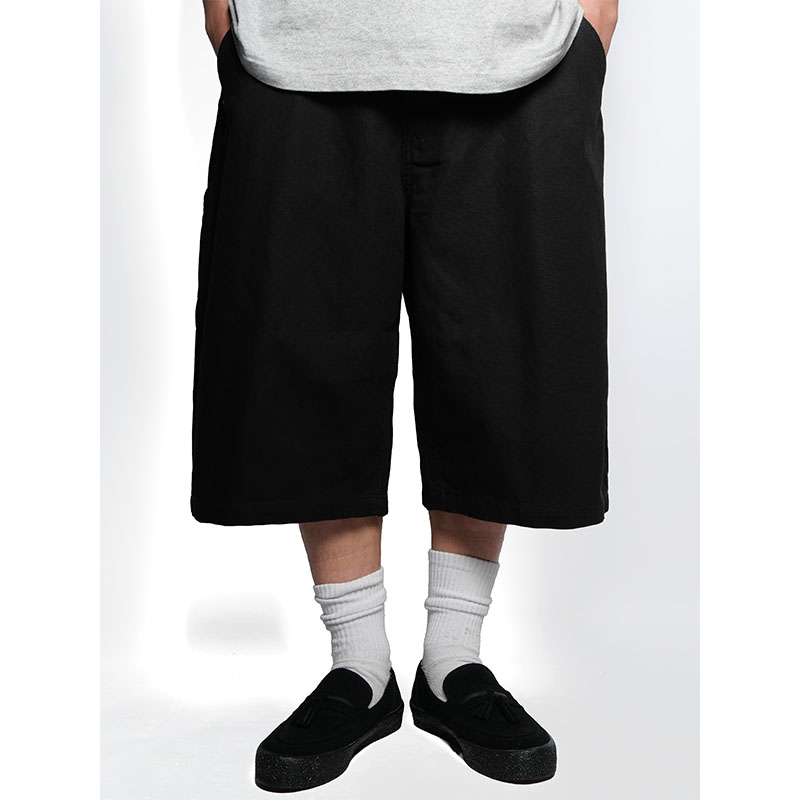 BIG DUCK SHORTS -BLACK-
