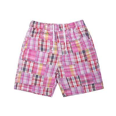 PATCHWORK SHORTS -PINK-