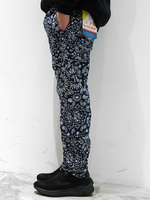 COOKMAN(クックマン)/ CHEF PANTS PAISLEY -NAVY- | Blue in Green ...