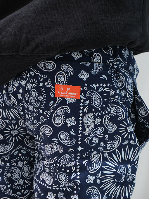 COOKMAN(クックマン)/ CHEF PANTS PAISLEY -NAVY- | Blue in Green ...