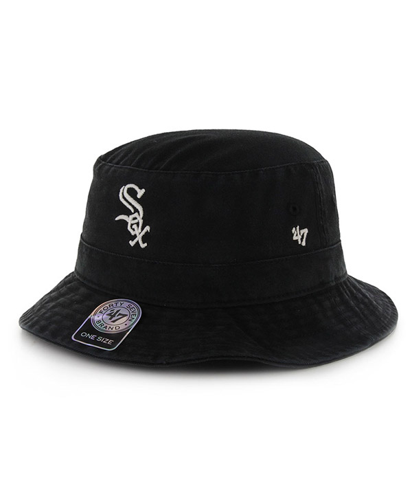 White Sox '47 BUCKET HAT -BLACK-
