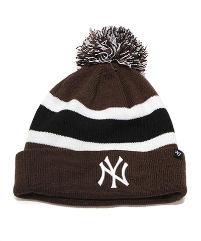 Yankees Breakaway ’47 Cuff Knit -BROWN-