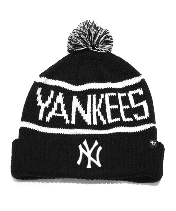 Yankees Calgary ’47 Cuff Knit -BLACK-