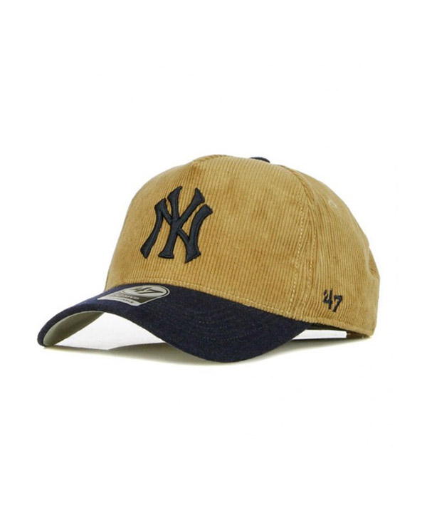 Yankees Corduroy'47 MVP DT Two Tone Khaki x Navy -KHAKI-