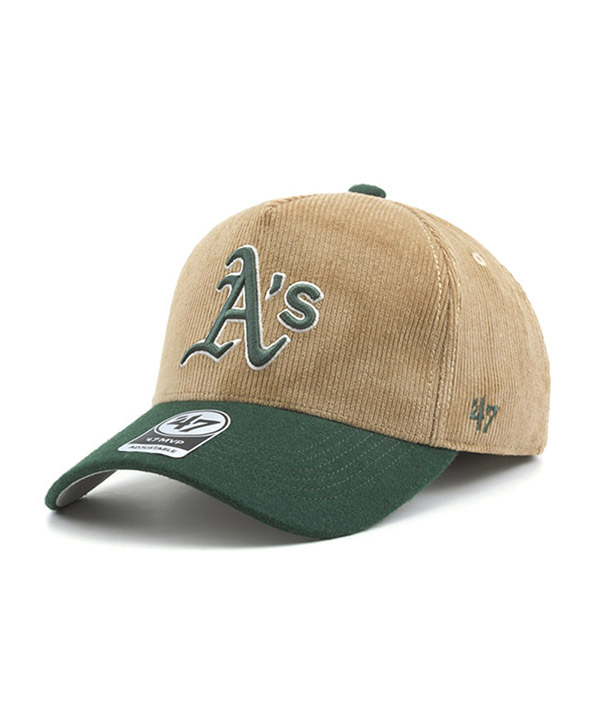 Athletics Corduroy'47 MVP DT Two Tone Khaki x Dark Green -GREEN-