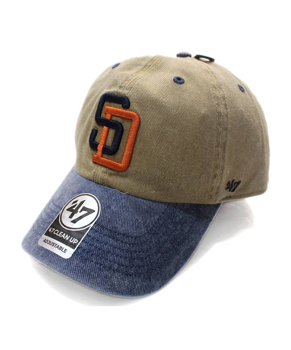 Padres Cooperstown Eldin ’47 CLEAN UP -KHAKI-