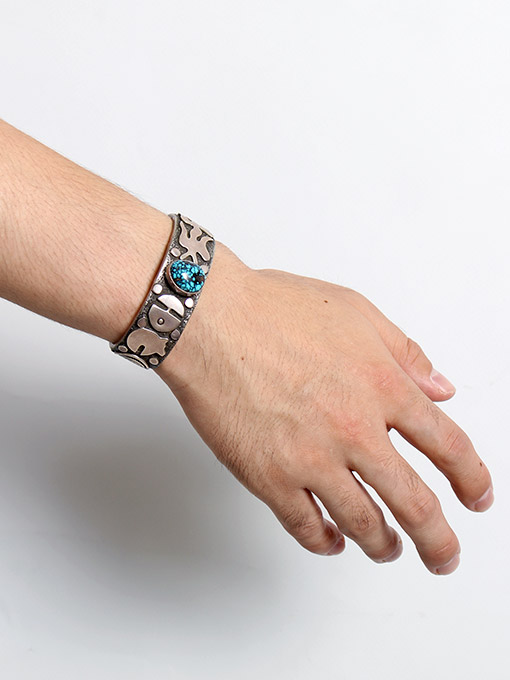 Indian Jewelry(インディアンジュエリー)/ ALEX SANCHEZ BANGLE | Blue