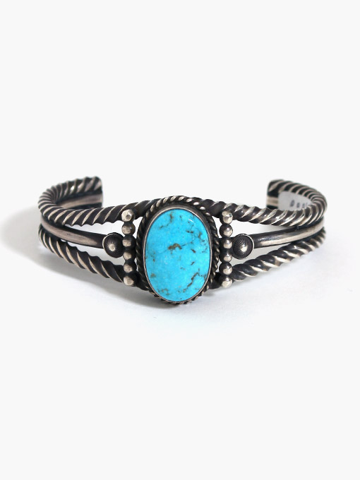 Indian Jewelry(インディアンジュエリー)/ HERMAN SMITH BANGLE | Blue ...