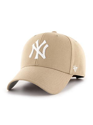 Yankees ’47 MVP Khaki x White Logo -KHAKI-