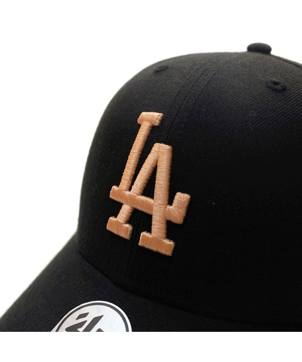 Dodgers Snapback ’47 MVP Black x Orange Logo -BLACK/ORANGE-