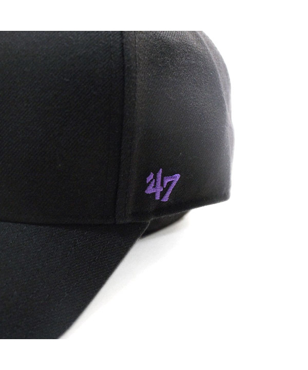 Dodgers Snapback ’47 MVP Black x Purple Logo -BLACK/PURPLE-
