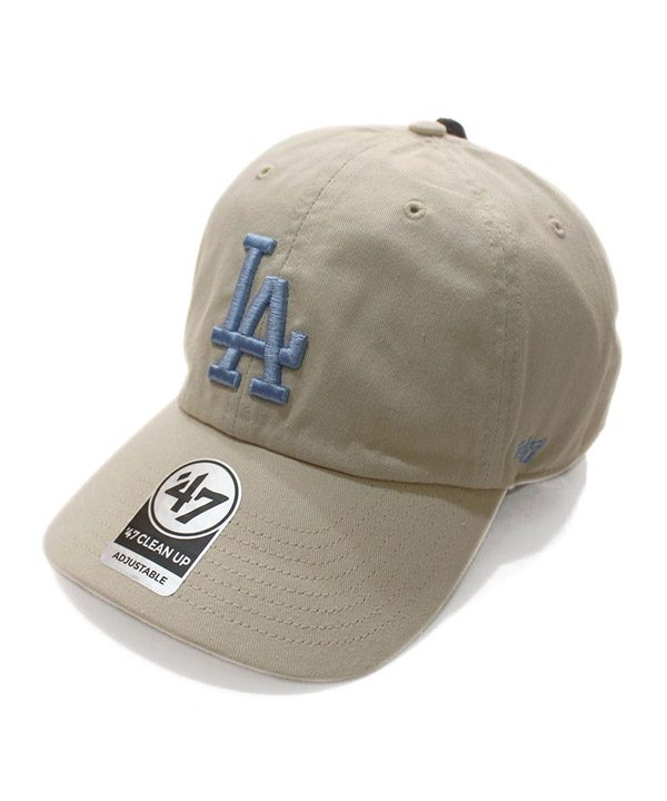 47(フォーティーセブン)/ Dodgers '47 CLEAN UP Natural x Blue Logo