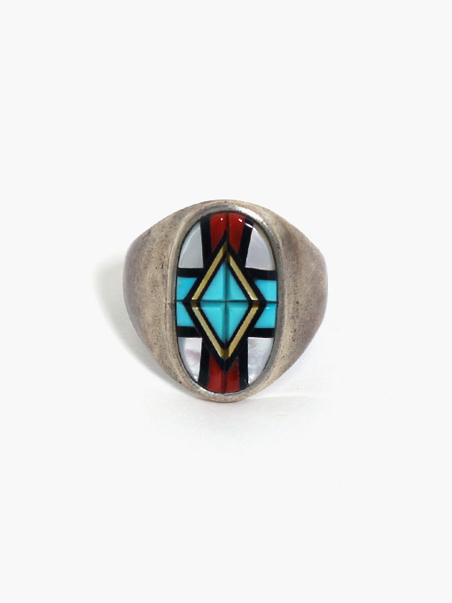 Indian Jewelry(インディアンジュエリー)/ YELMO NATACHU ZUNI RING