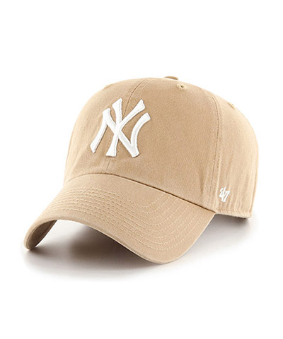 Yankees'47 CLEAN UP Khaki×White -BEIGE-