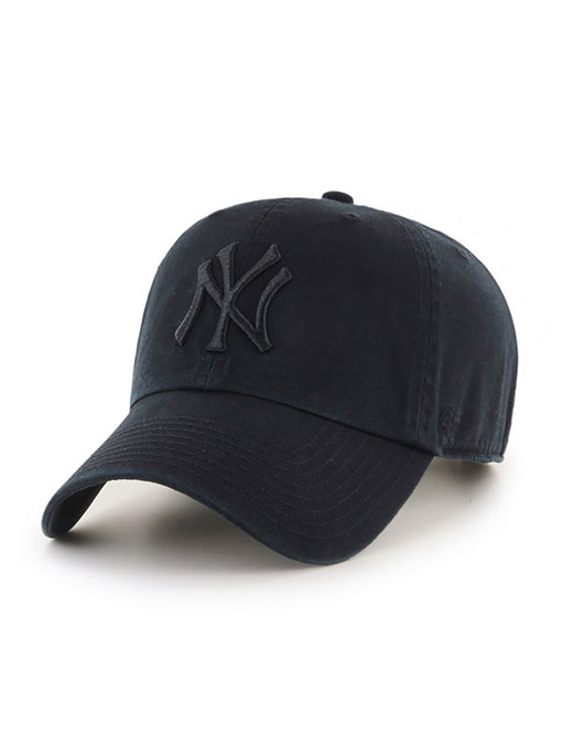 Yankees Black Tonal ’47 CLEAN UP Black -BLACK/BLACK-