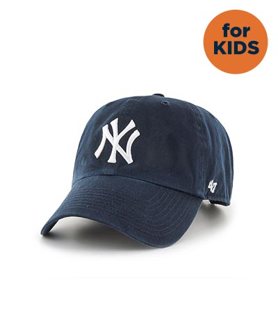 Yankees Home Kids '47 CLEAN UP -NAVY-