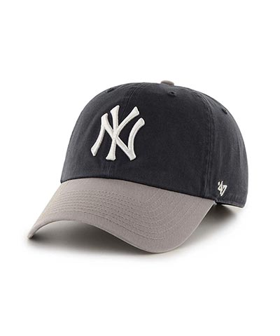 Yankees '47 CLEAN UP Two Tone Navy x Gray -NAVY 2-
