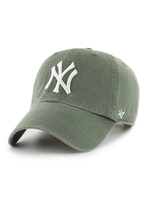 Yankees ’47 CLEAN UP Moss x White Logo -WHITE/GREEN-
