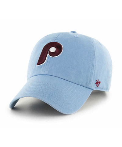 Phillies Cooperstown '47 CLEAN UP COLUMBIA -BLUE-