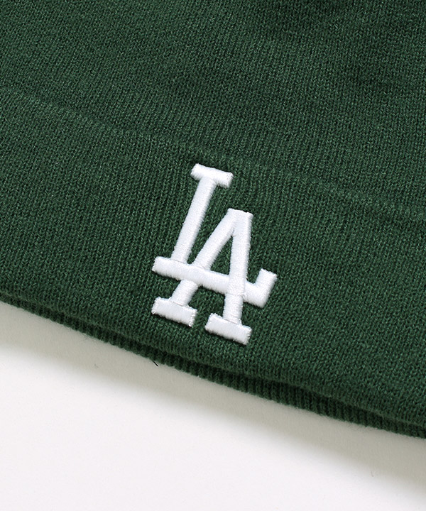 Dodgers Raised '47 Cuff Knit Dark Green -GREEN-