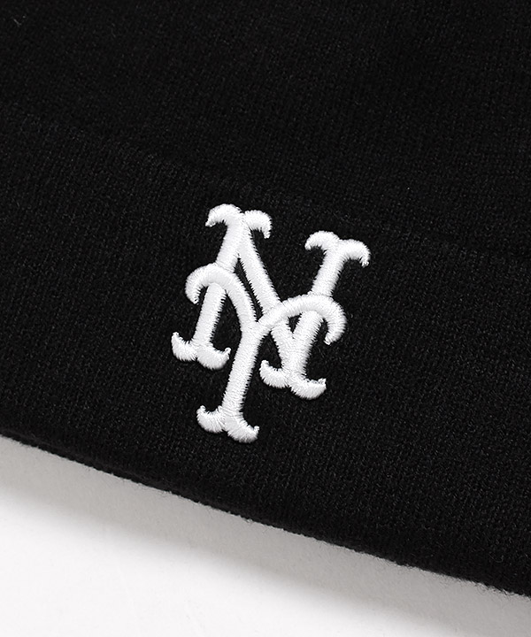 Mets Raised '47 Cuff Knit -BLACK-