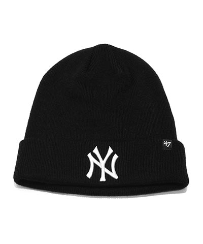 Yankees Raised ’47 Cuff Knit -BLACK-