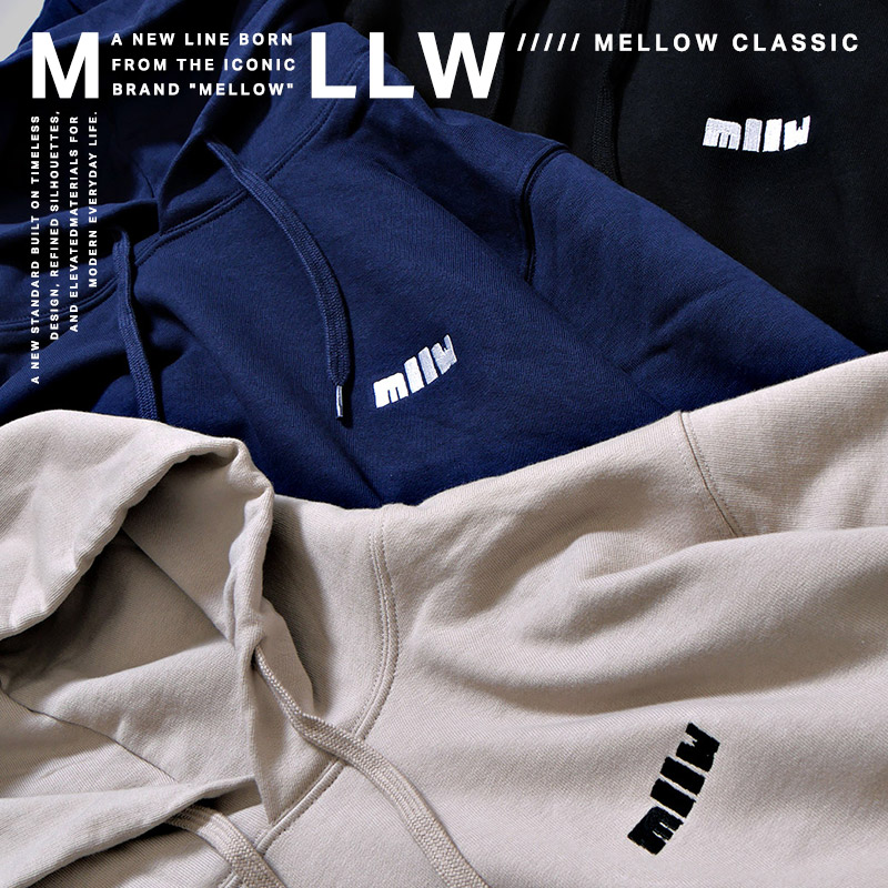 『MLLW(MELLOW CLASSIC)』MELLOWから誕生した新しいベーシックライン